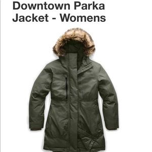 Women’s downtown parka North face jacket